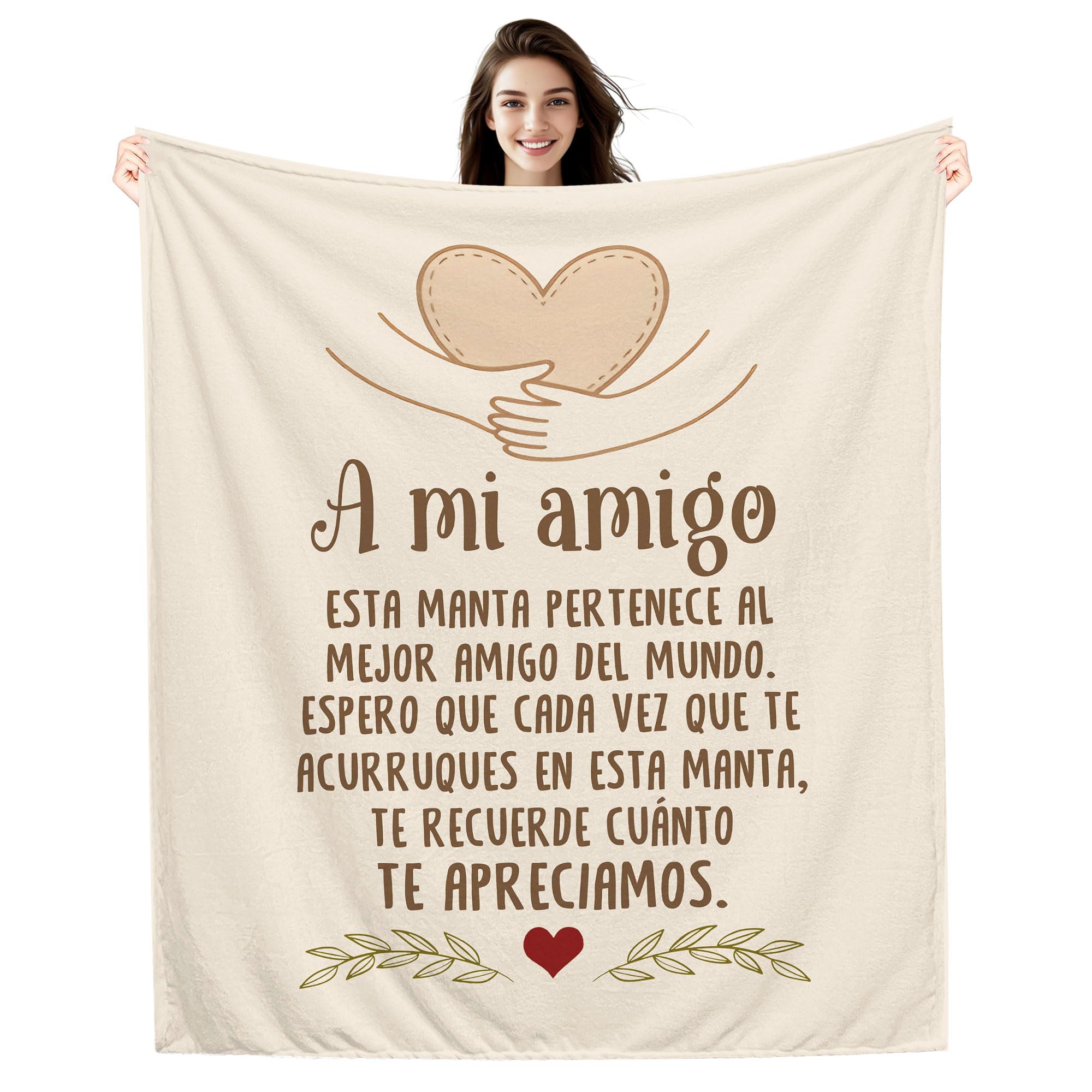 Amorea A mi Abuela Espero Que Cada Vez Que te acurruques en Esta Manta te recuerde cuánto te Quiero Ideas para Regalos Manta para la Abuela Cumpleaños Día de la Madre — view 46