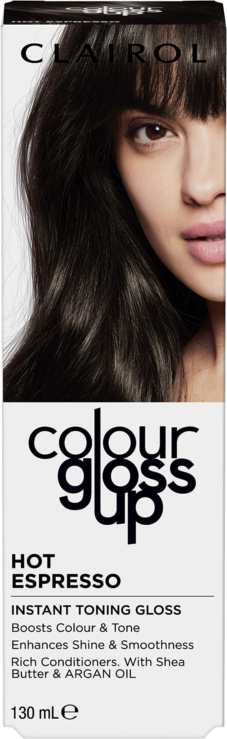 Colour Gloss Up Instant Toning Gloss, Hot Espresso, 130ml