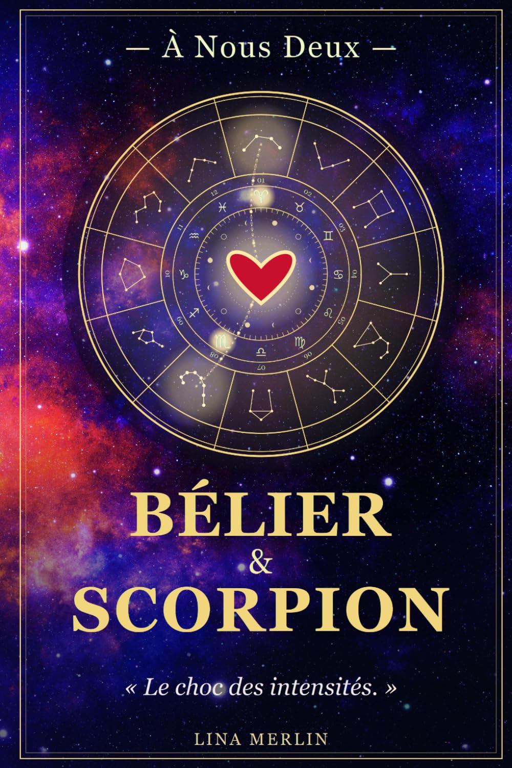 À Nous Deux — Bélier & Scorpion: Carnet de couple astrologique à compléter ensemble | Collection AstraLove