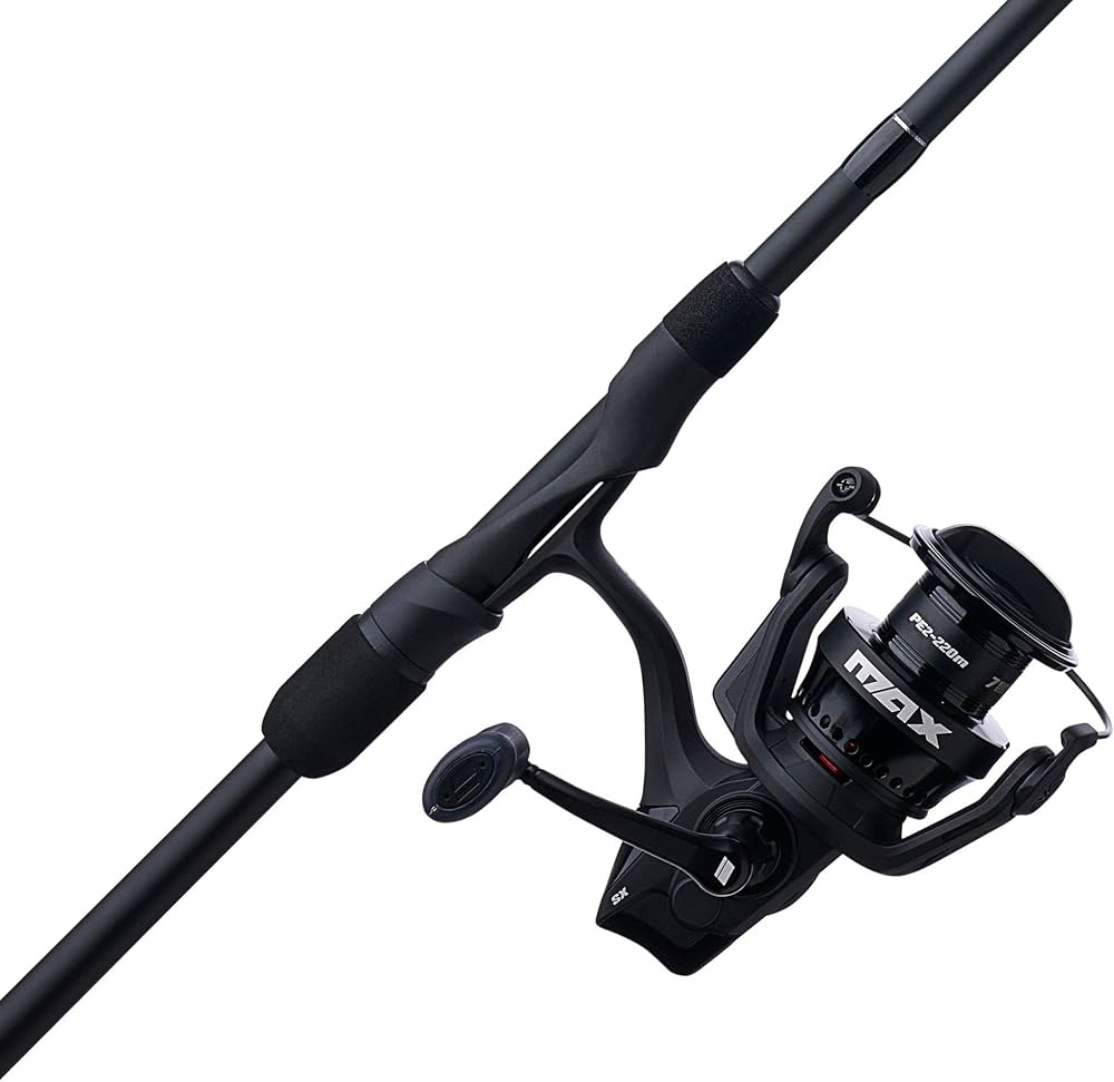 Abu Garcia Max SX Spinning Reel and Fishing Rod Combo Sports & Outdoors