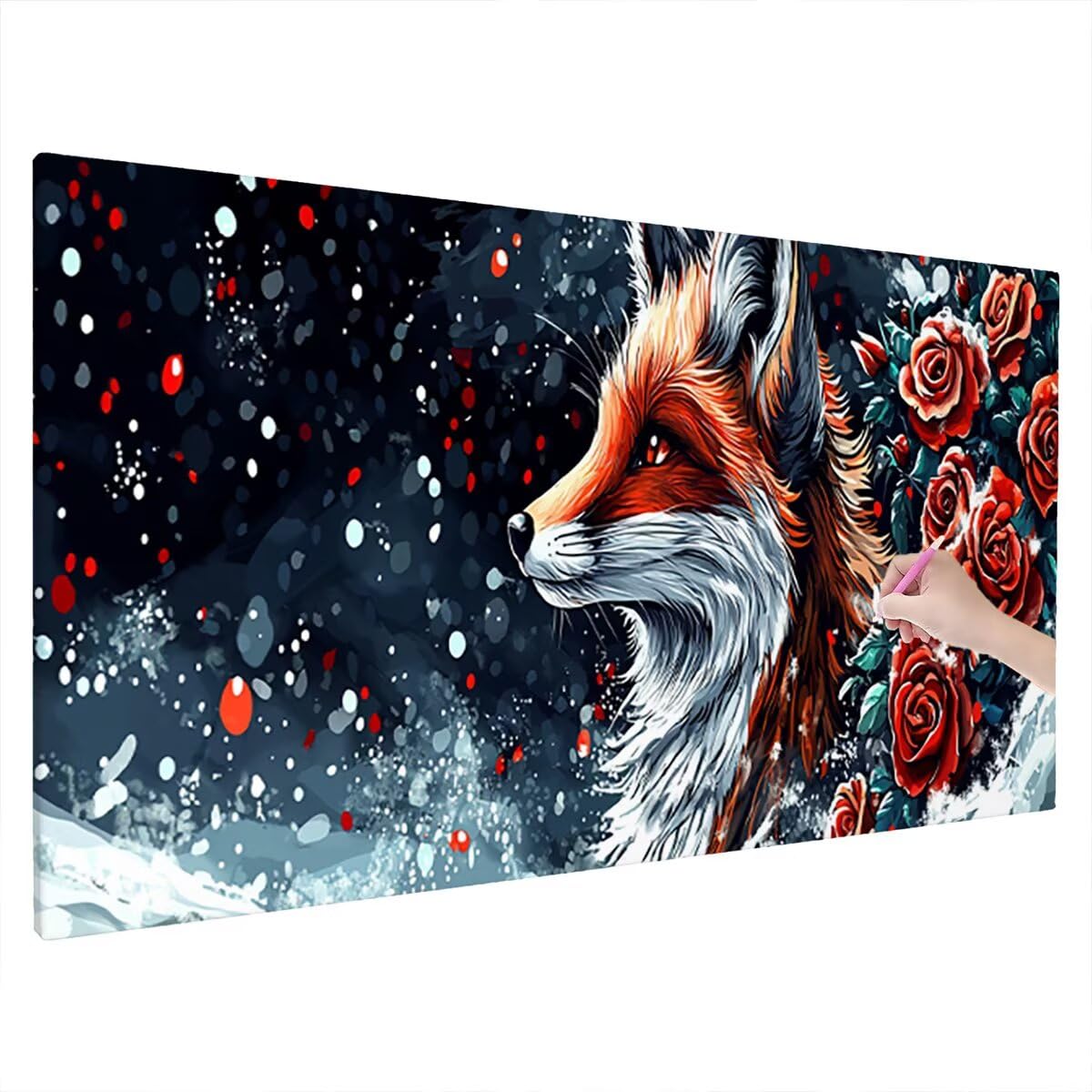 Diamond Painting Adulti, Diamond Painting Animale 50x130cm, Regalo -1464
