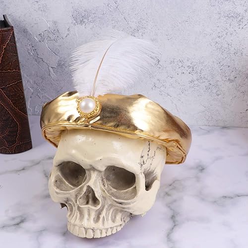 Miniatura 4 de NOLITOY Accesorios de fotografía Sultán Príncipe Sultán Sombrero de cosplay sombreros árabes para hombres Sombrero de vestir Sombrero de Rey Sultán