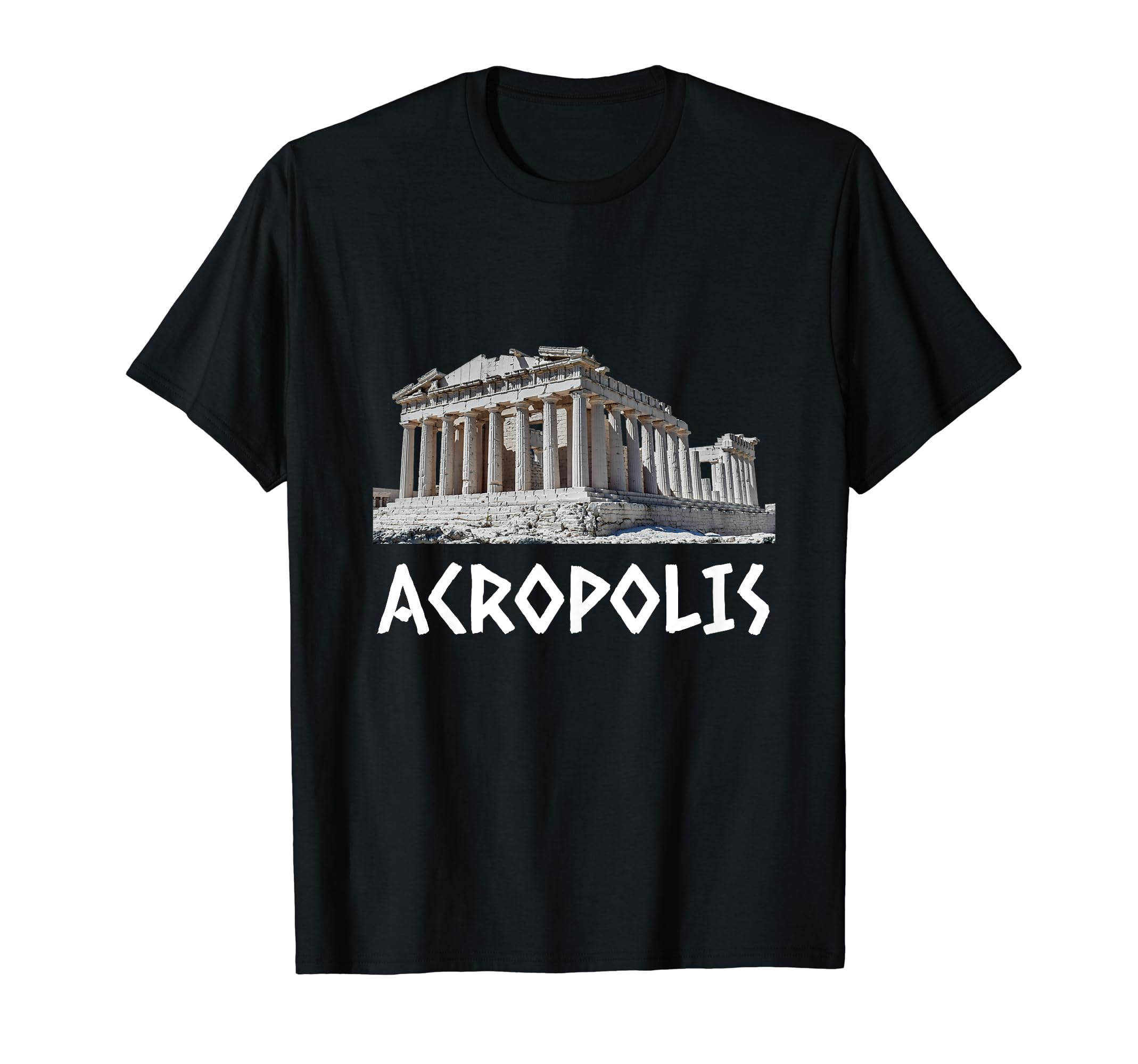 ACROPOLIS ATHENS SOUVENIRSParthenon Acropolis Of Athens Greece Hellas Souvenir Greek T-Shirt