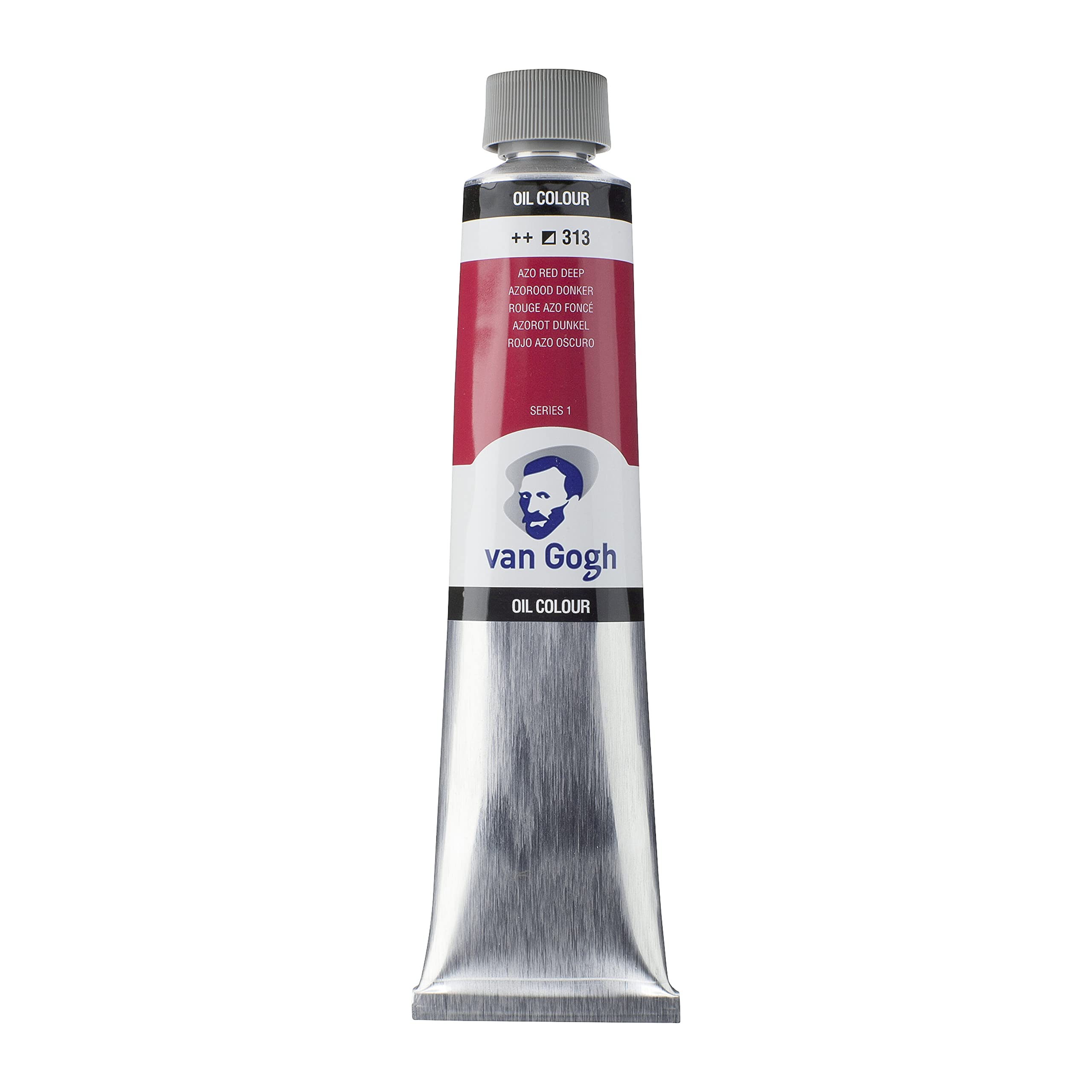 Van Gogh Oil Colour Paint, 200ml Tube, AZO Red Deep 313