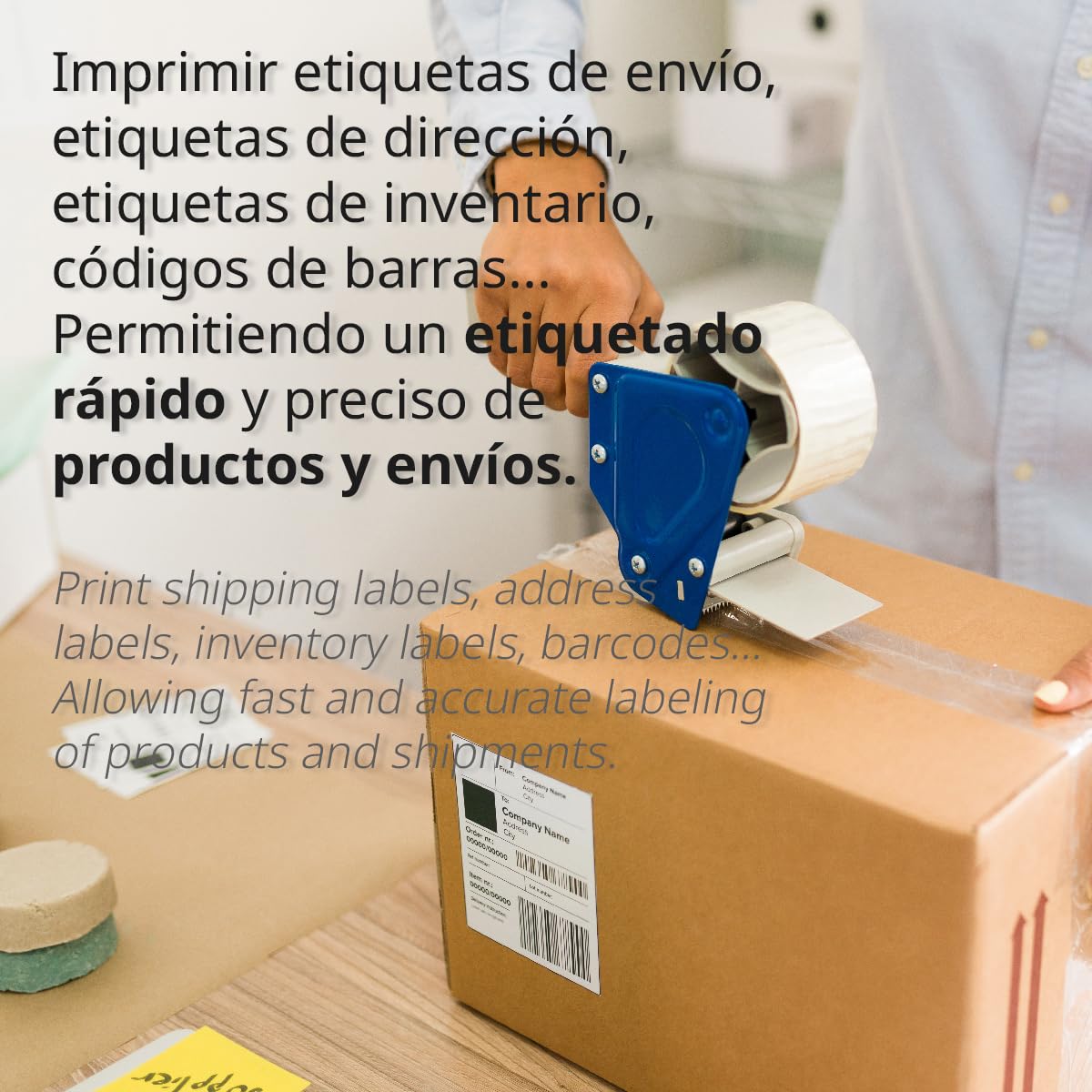 Etichette Termiche, Etichette Adesive Termiche per Stampante, Stampa e Personalizza le Tue Etichette per Spedizioni e Prodotti, Dimensioni Etichetta 100x150mm - Ofituria (6000 etichette)
