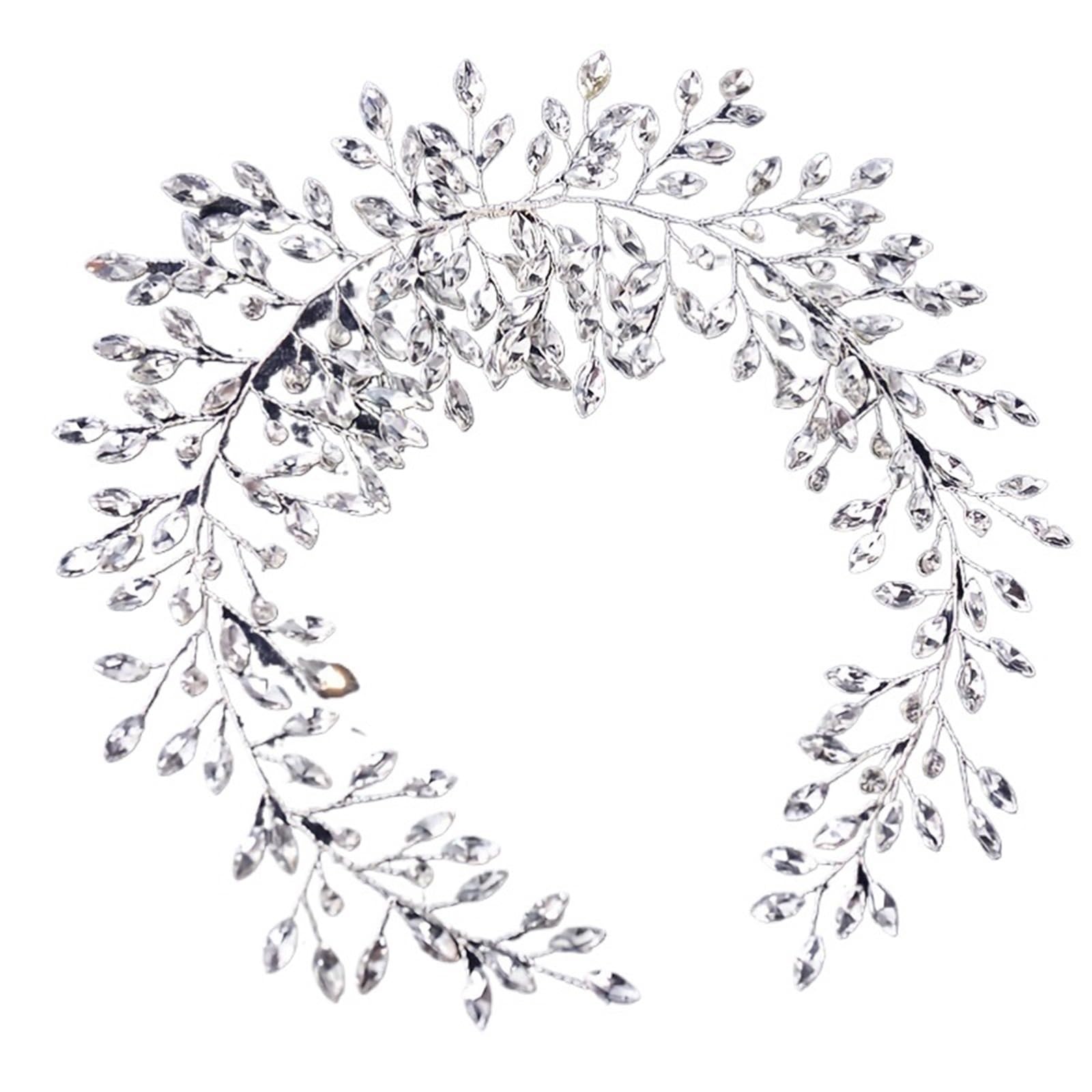 Haarschmuck Kristall Stirnband Hochzeit Haarranke Band Stirnband Haarband Braut Hochzeit Haarschmuck Schmuckband