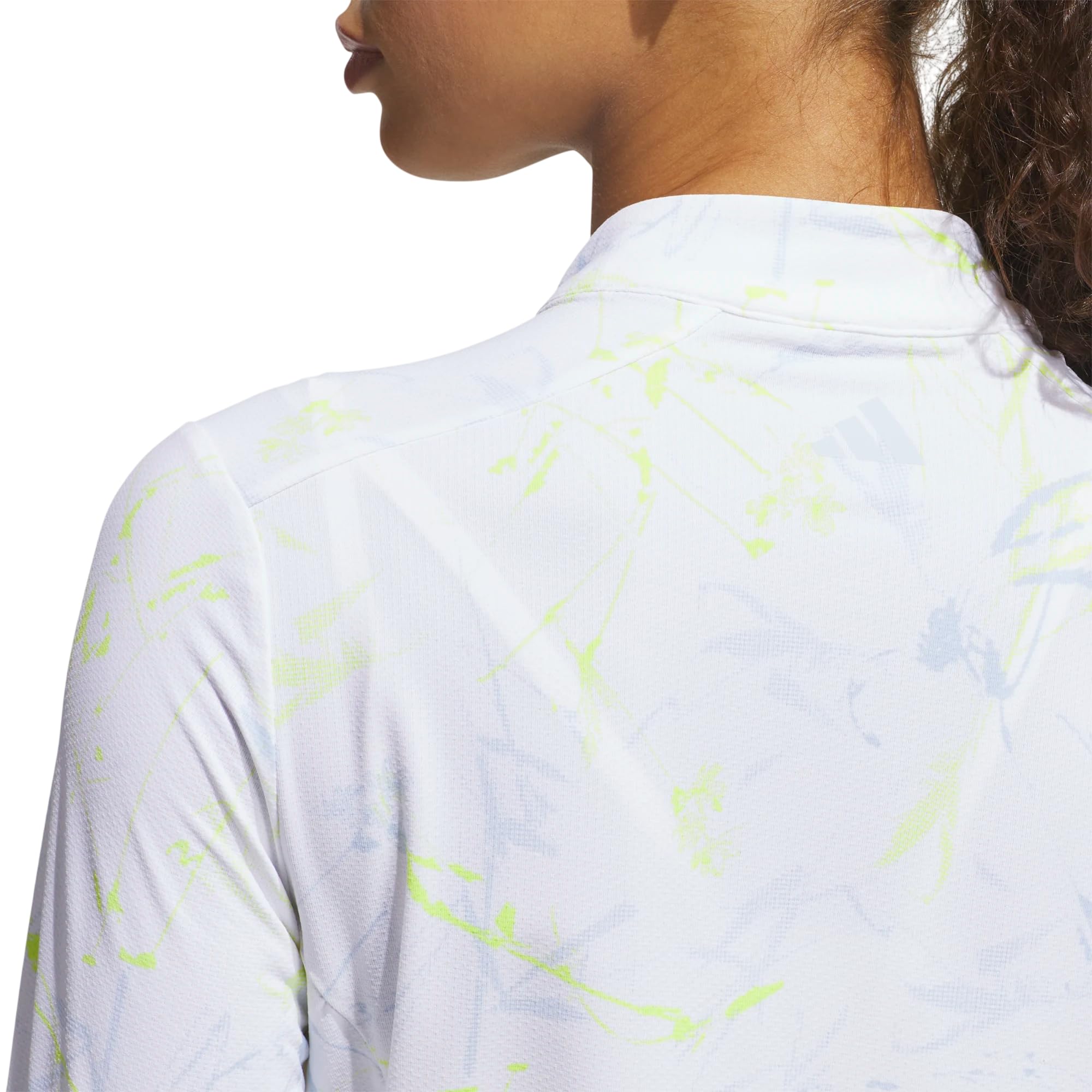 adidas Ult365 Cool Feeling Printed QZ, Sudadera de Golf con Cremallera Mujer