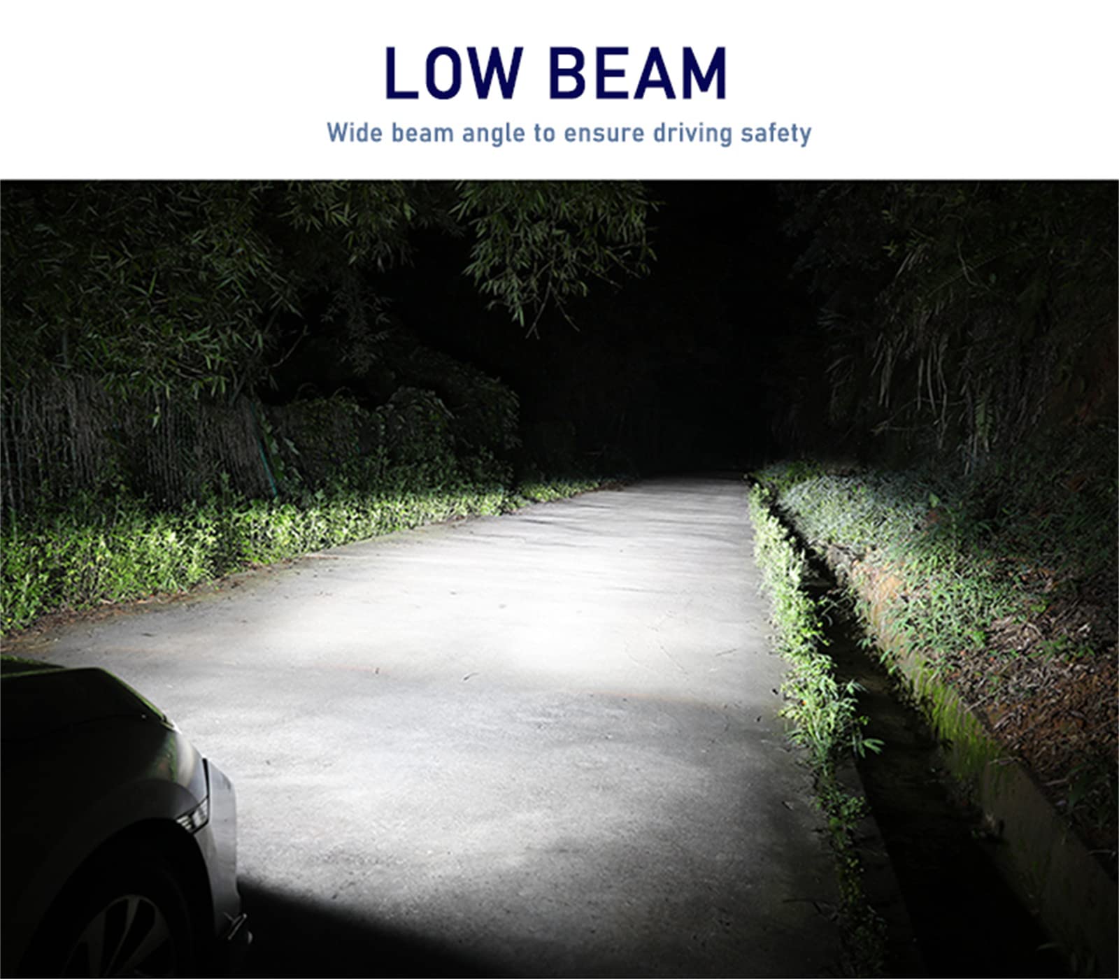 Bombillas LED Para Faros Delanteros, 20000 Lúmenes, 400% Más Brillantes, Kit De Conversión De Faros LED, 6000 K, Blanco Frío, Repuesto Halógeno, Paquete De 2,H4