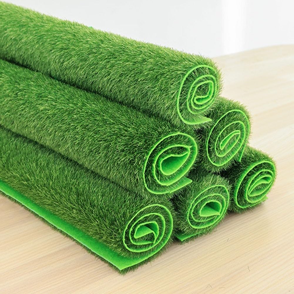 Tappeto Di Erba Artificiale Verde 100x300 Cm Giardino Balcone Prato Da