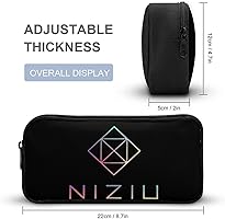 Amazon.co.jp: Niziu ニジューグッズ ペンケース 筆箱 おしゃれ多機能