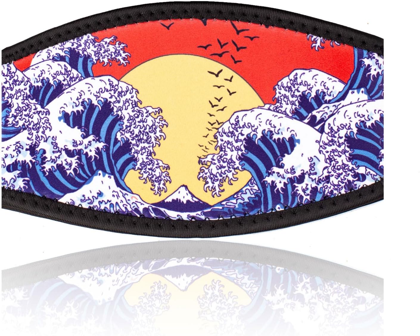 Diving Mask Slap Straps Cover Neoprene Creative Retro Swimming Goggles Glasses Strap Head Band Parts Accessories For Diving