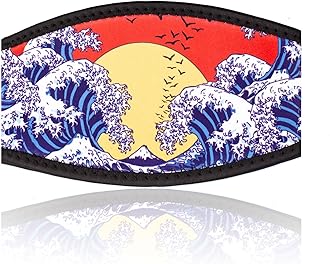 Diving Mask Slap Straps Cover Neoprene Creative Retro Swimming Goggles Glasses Strap Head Band Parts Accessories For Diving