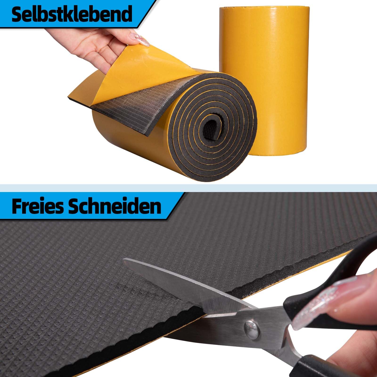 Spurtar Garagen Wandschutz Selbstklebend – 4m x 20cm x 6,5 mm Schaumstoff Wandschutzfolie, Türkantenschutz Auto & Schutz, Stoßschutz für Garagenwand, Garage, Garagen Zubehör