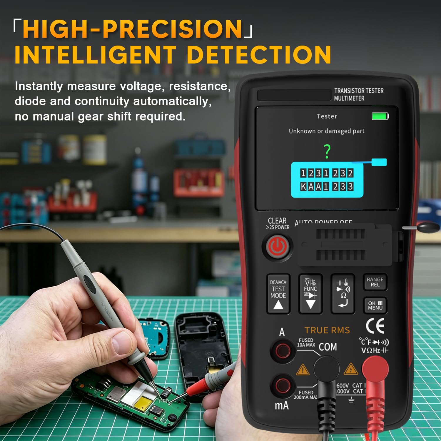 KELIN KELE Multimeter - 25000 Count Tester -4