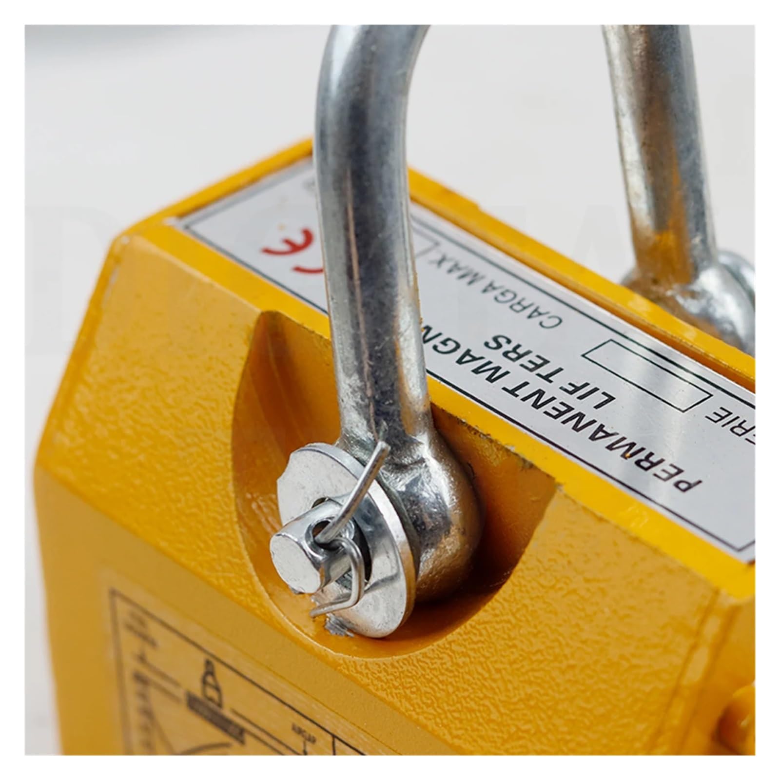 Magnetheber 600KG 400KG Hochleistungs-Hebemagnethebezeug for Stahle Schwerindustrie-Hebemagnet Für den Heimwerkergebrauch(150)
