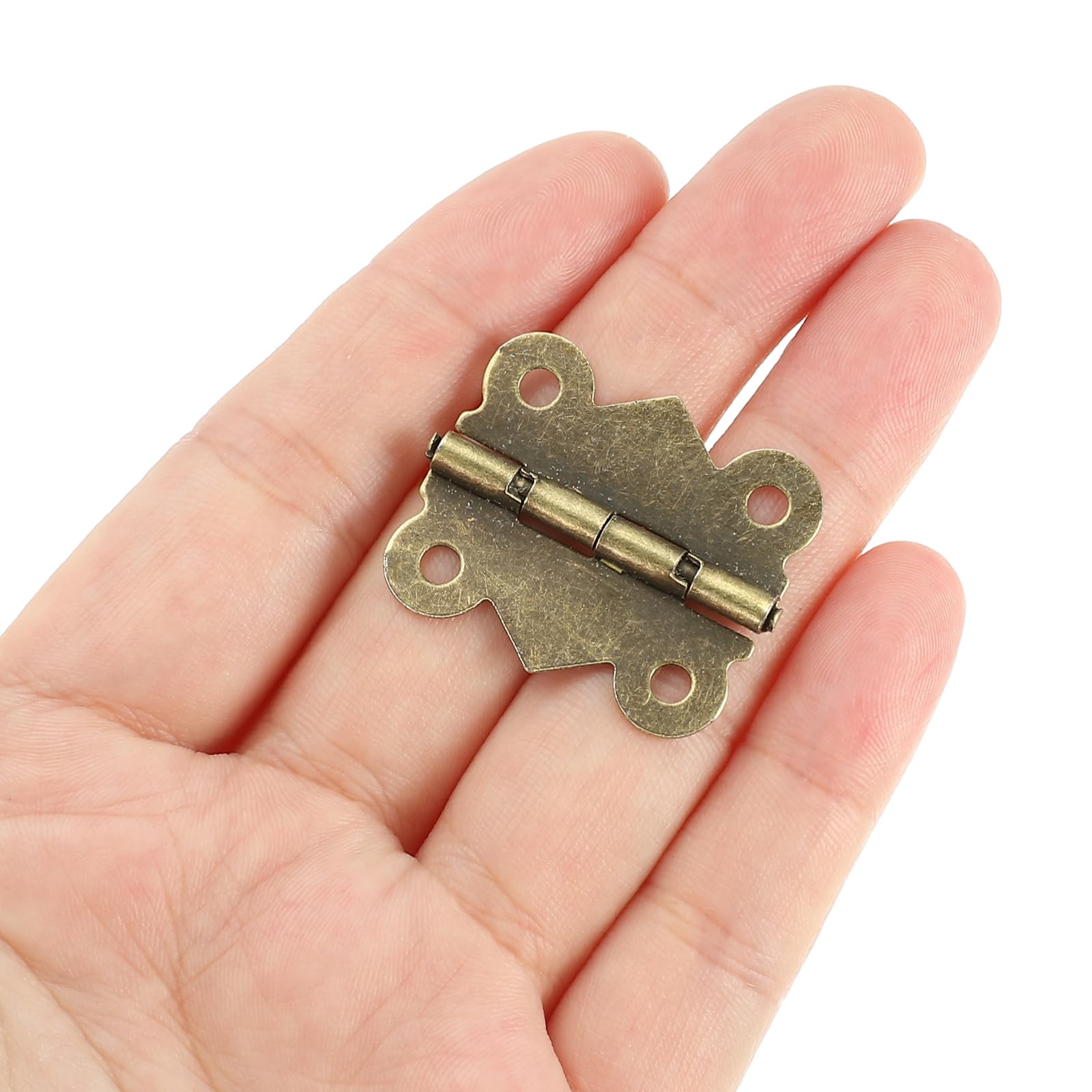 PATIKIL Small Jewelry Box Hinges 1-1/4 Inch - Image 4