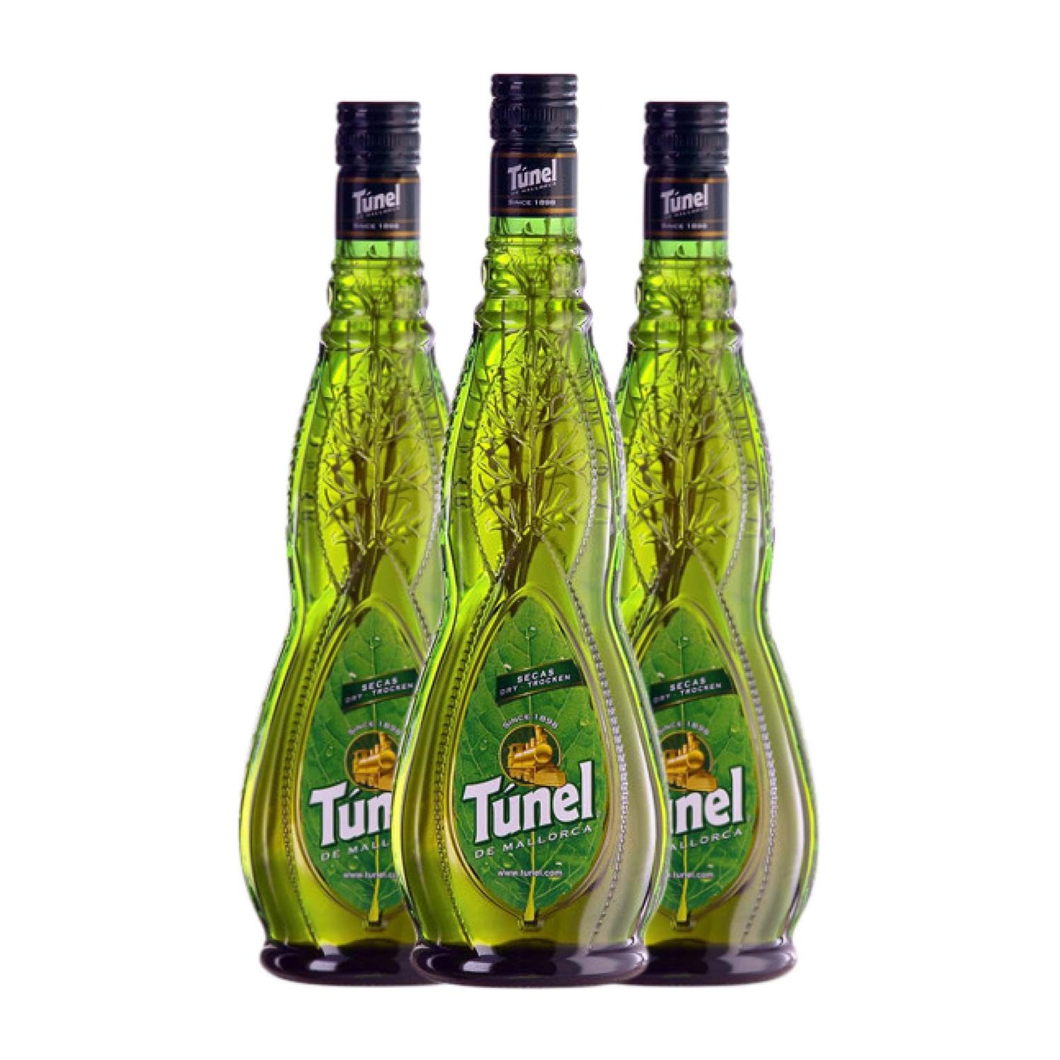 Digestivo Antonio Nadal Tunel Hierbas Secas 70 cl (Caja de 3 Botellas de 70 cl)