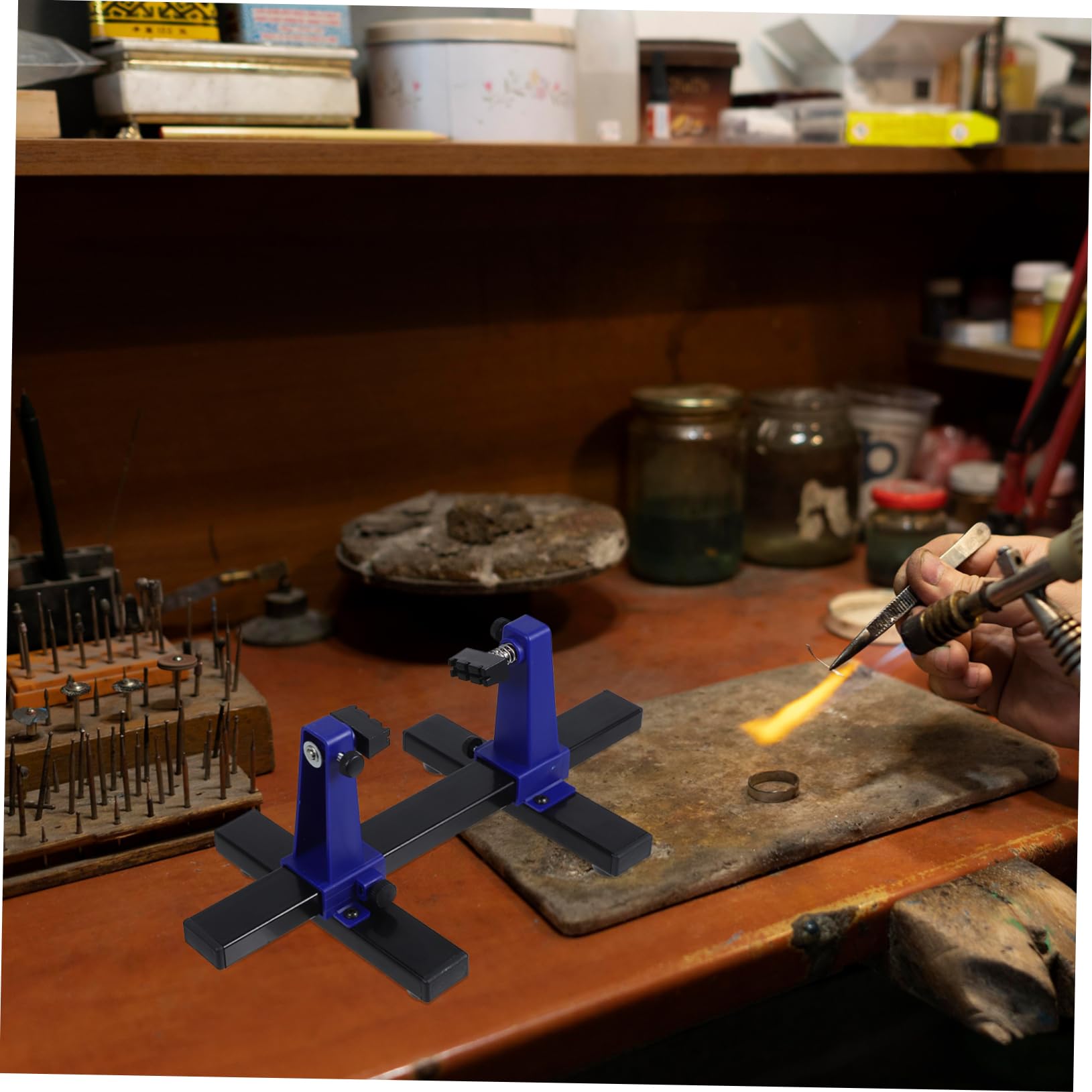 Soporte Ajustable Pcb Herramienta De Reparación Para Soldadura Estación De Trabajo Para Bricolaje