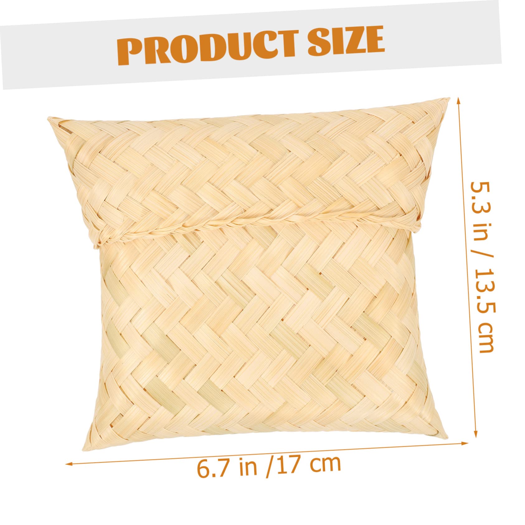 SOESFOUFU Handmade Woven Storage Basket Versatile Organizer for Snacks Fruits and Eggs Lightweight and Easy to Carry Natural Decorative Home Storage