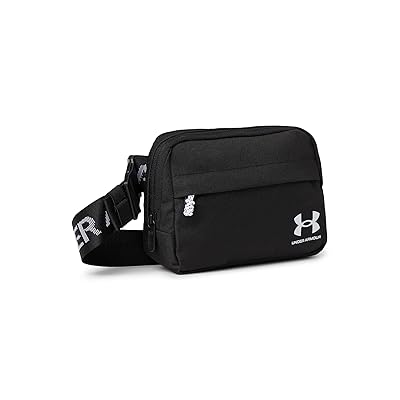 Under Armour Sportstyle Waist Bag Crossbody Cross Body Handbags Black/Black/White, Polyester