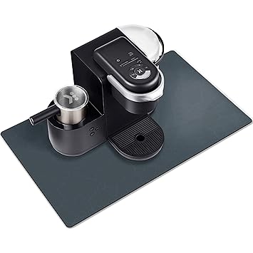 Golener Coffee Maker Rug,Coffee Bar Decor for Coffee StationCoffee Grinder Mat,drip Tray for Coffee Make