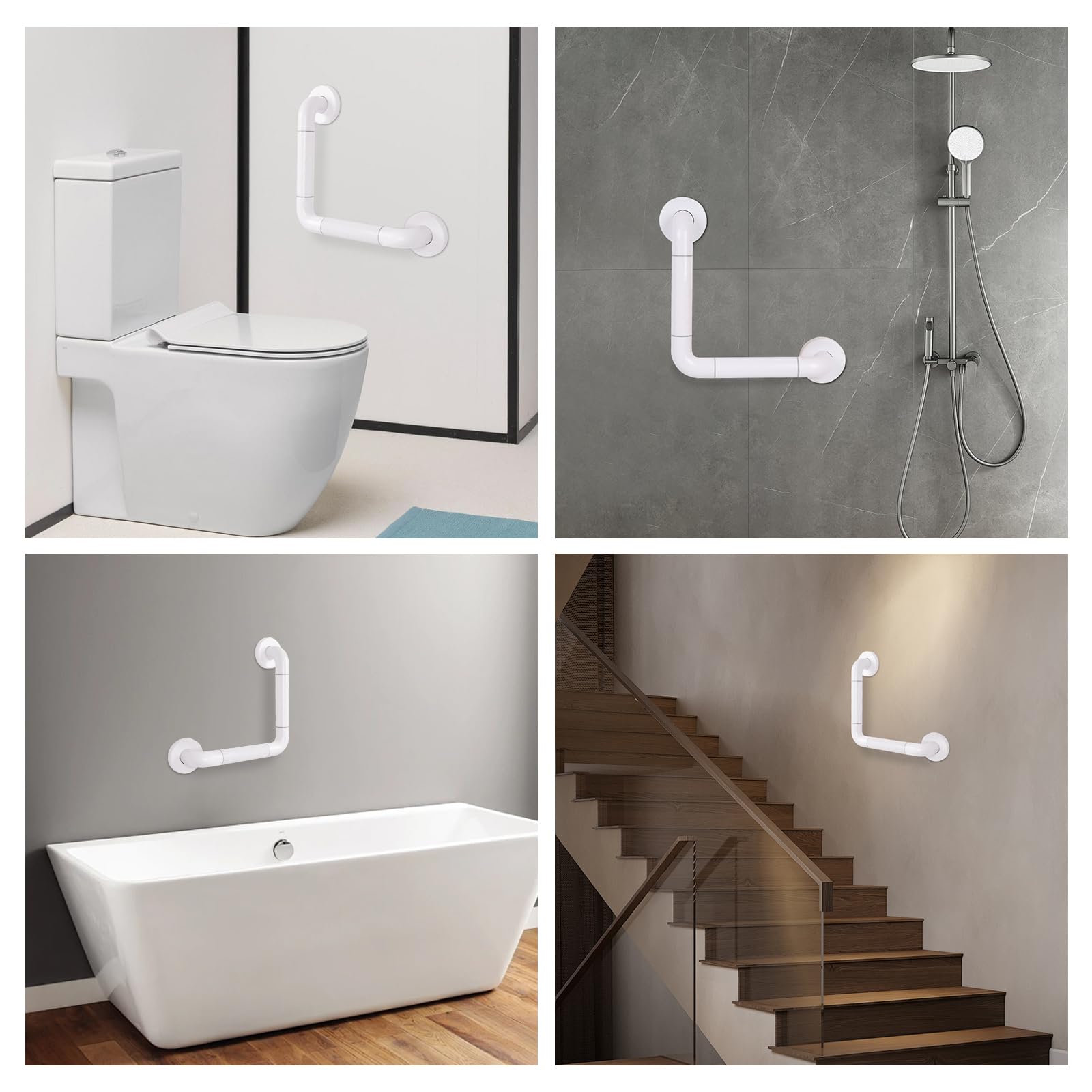 Maniglione Bagno Disabili, Maniglia Doccia Anziani, Maniglia Bagno Acciaio Inox, Maniglione Per Anziani, Disabili 30 * 30cm