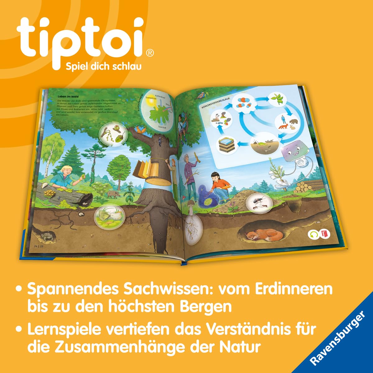 tiptoi® - Die Erde: Ozeane, Wetter und Vulkane