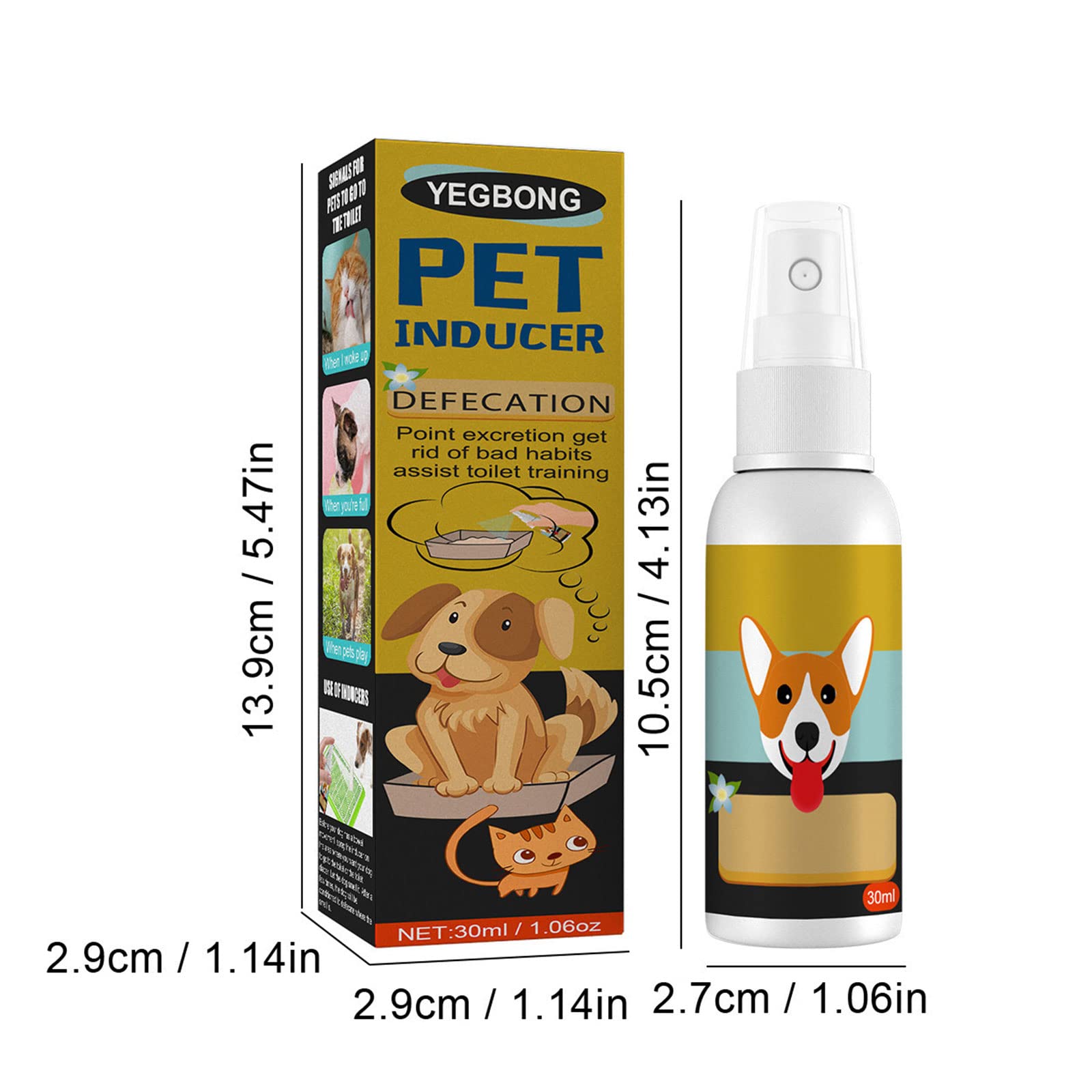 Spray addestramento cuccioli vasino per cani gatti pipì qui