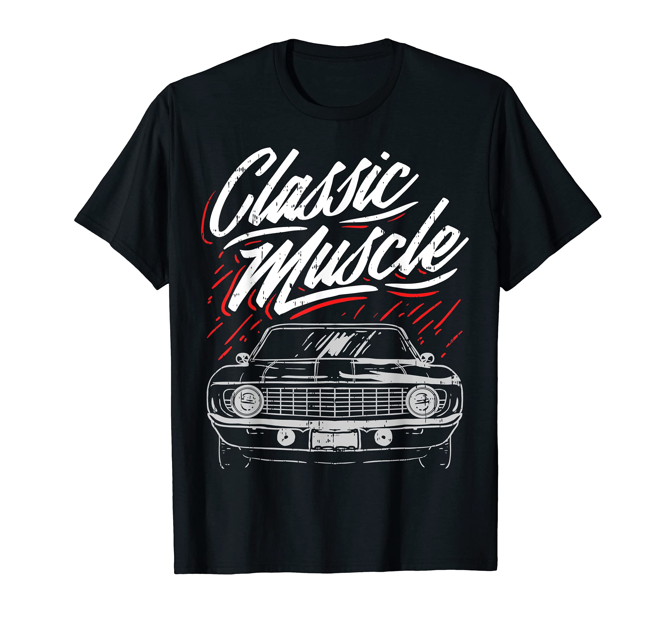 Buy Classic Oldtimer Muscle Car Hot Rod Lowrider Youngtimer T-Shirt
