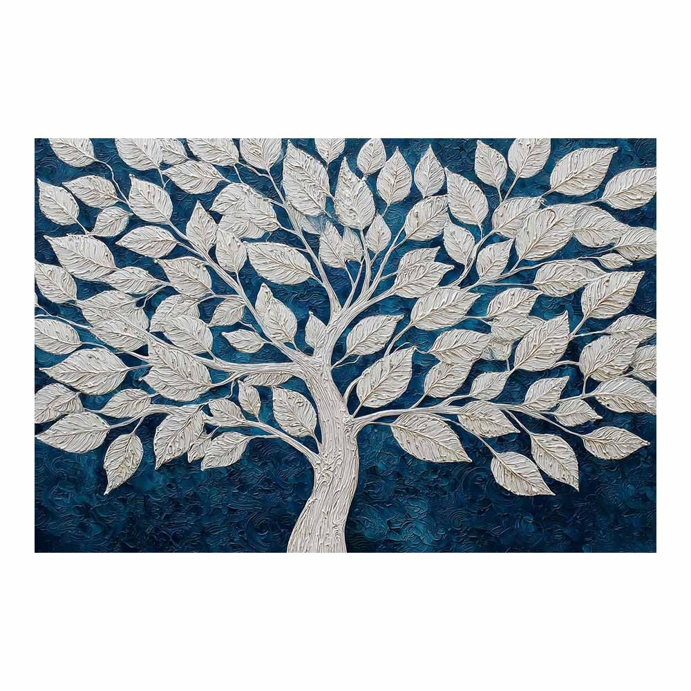 XENIOU Tree Canvas Wall Art Glowing magics tree art prints, decorative paintings, for Living Room Bedroom Office Home Wall Decor.(Multicolor)-70x100cm Unframed