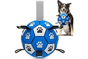 Blue Heeler Dog Toys: Soccer Ball Ropes for Tug of War and Water Play