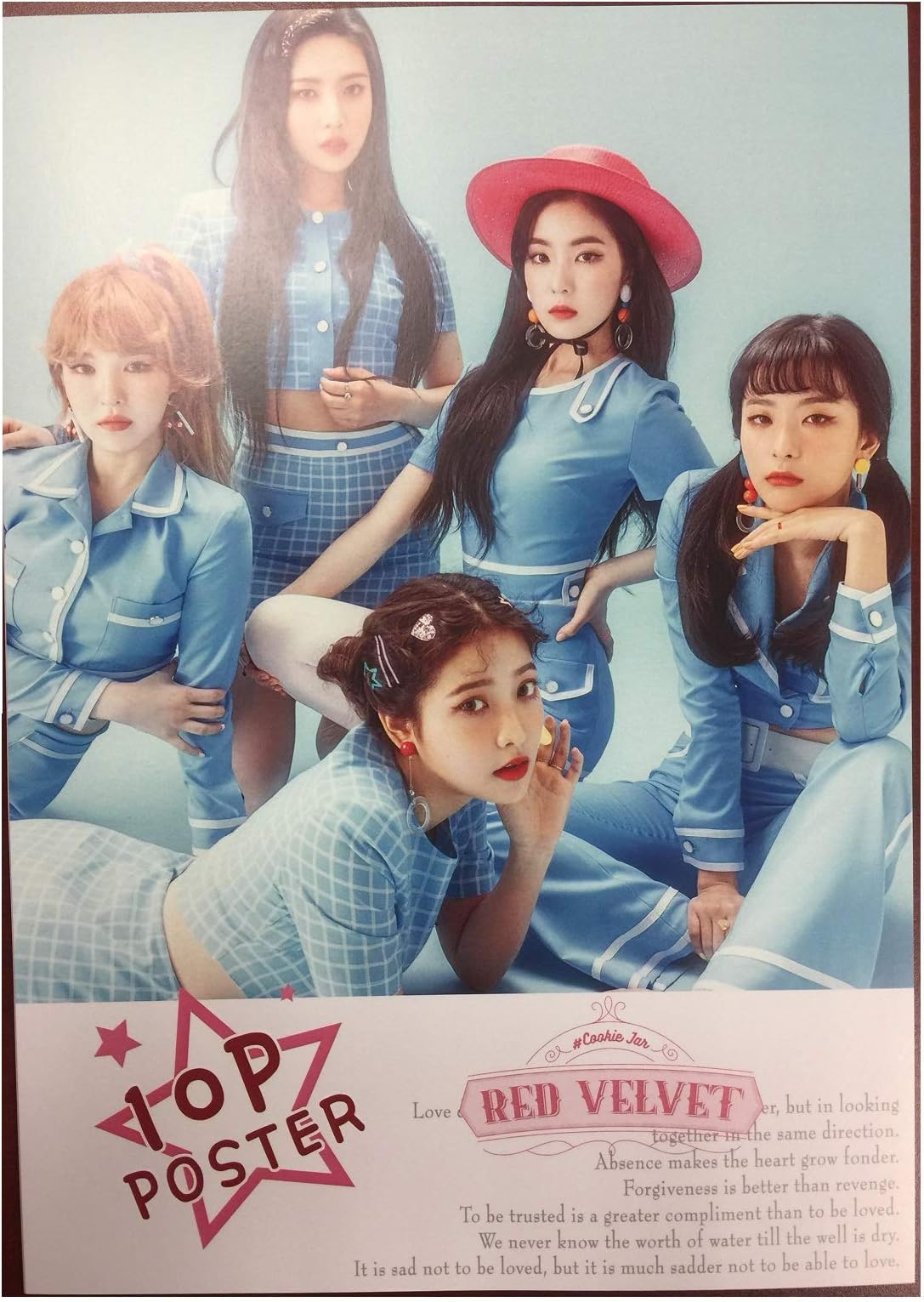 Kpop RED Velvet Photo Posters (10 Pieces)