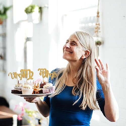Miniatura 5 de 12 adornos para tartas Virgo, gran energía VirgoVirgo, decoración para tartas, 12 constelaciones de Virgo, agosto, septiembre, cumpleaños,