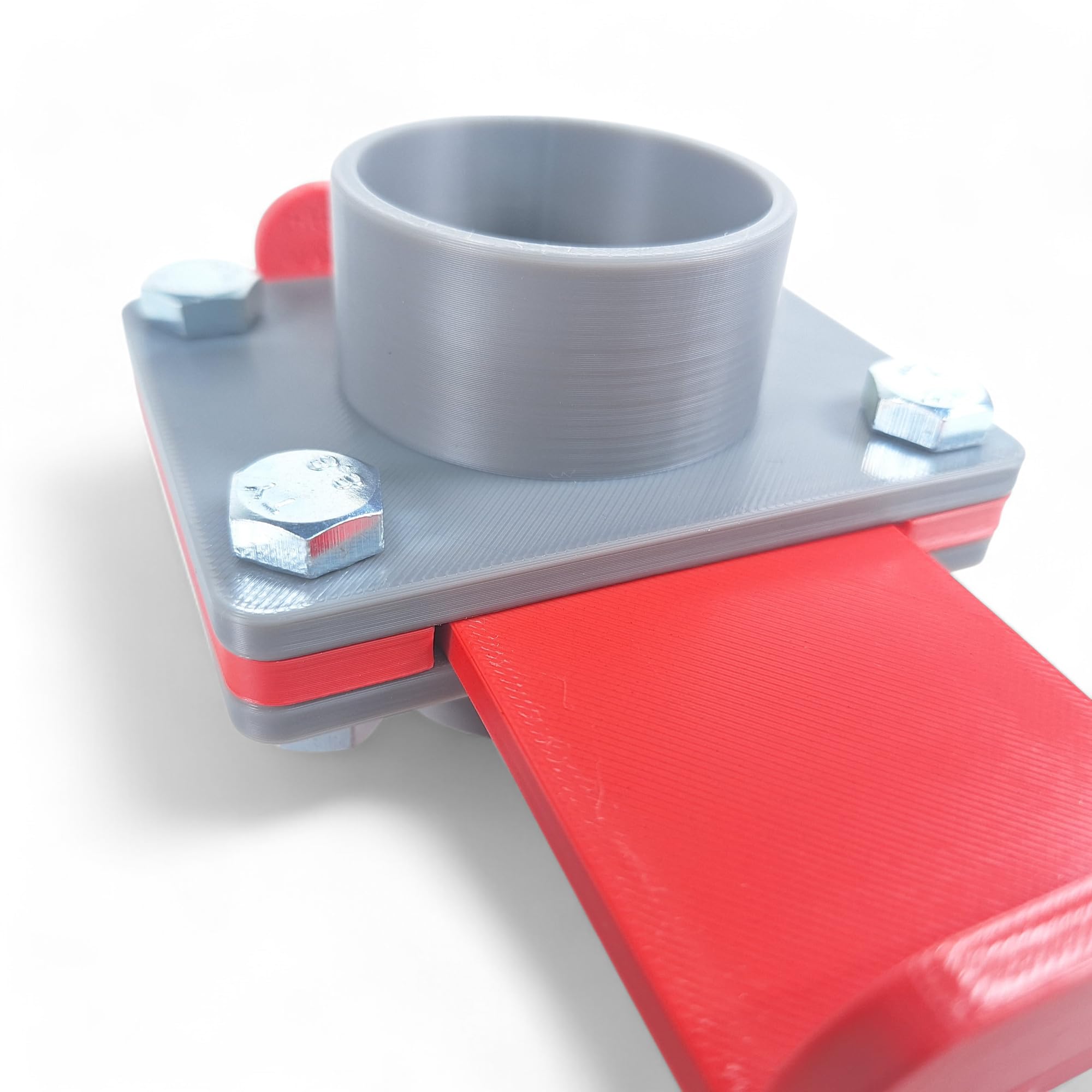 GENERISCH BlastGate DN50 Lot de 2 vannes d'arrêt pour installation d'aspiration Diamètre 50 mm En PLA robuste