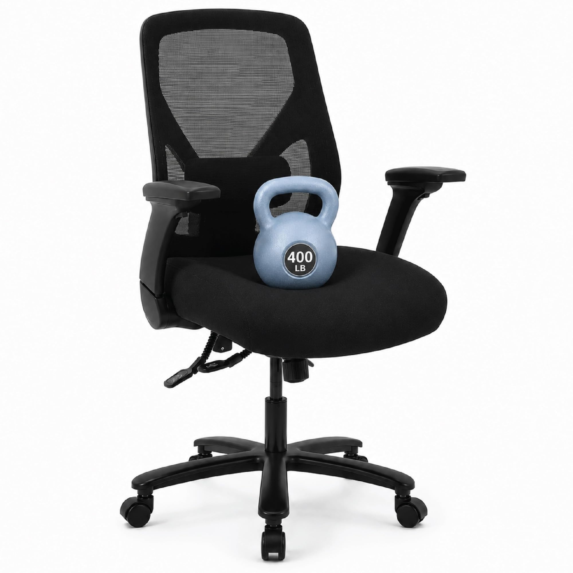 Amazon.com : Realspace® MFTC 400 Big & Tall Ergonomic Mesh/Fabric