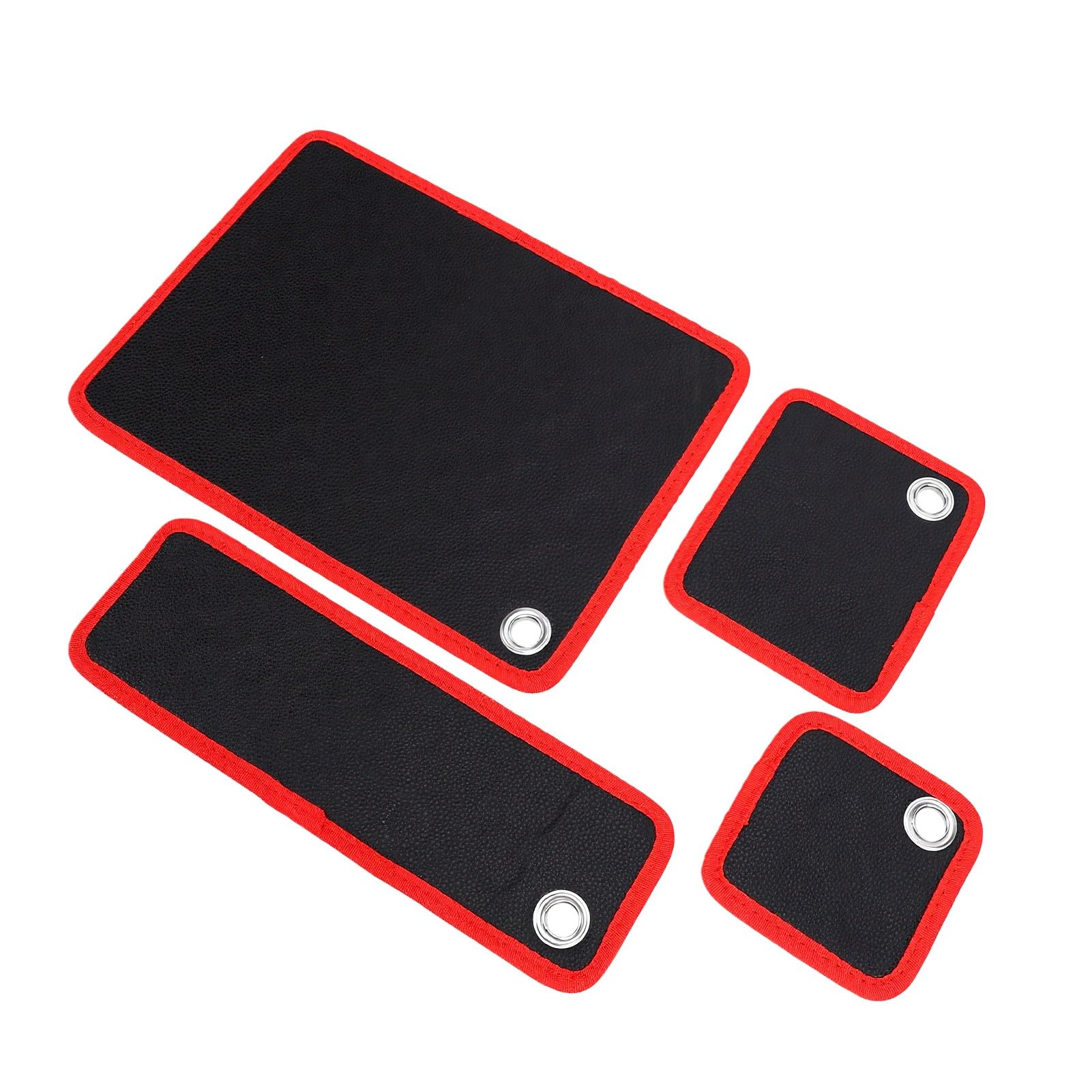 4 Alfombrillas Magnéticas Flexibles Herramientas 40 Libras con Agujero Colgar, Juego Herramientas Magnéticas, Piezas Metal Pequeñas Plegables, Almohadilla Soporte Bandeja