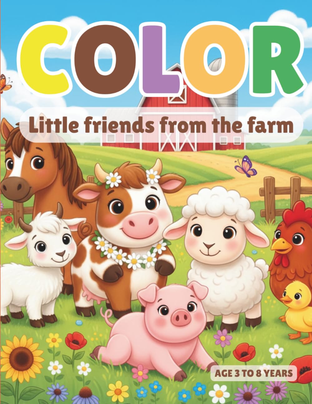 Color Little Friends from the Farm