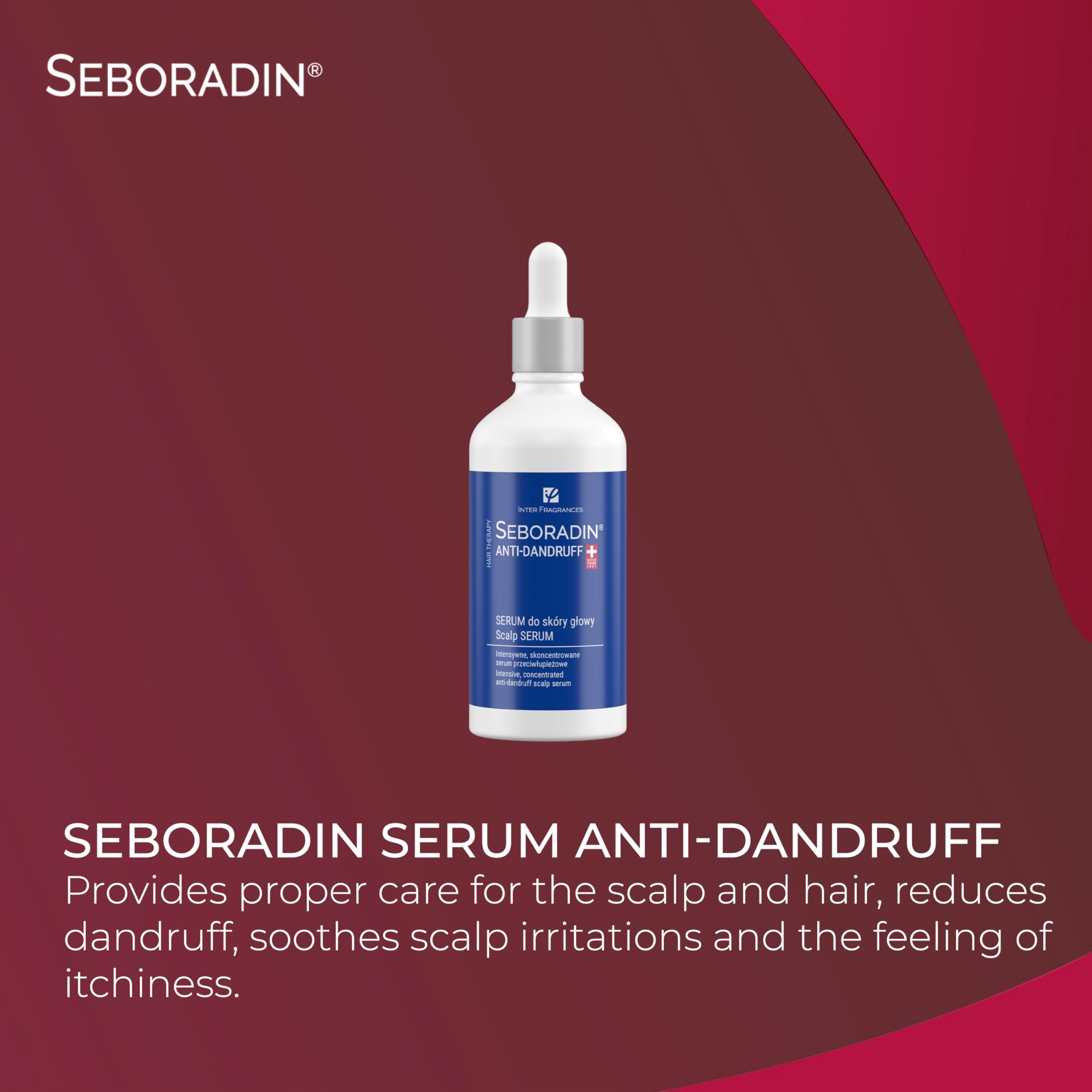 SEBORADIN Maria Set Blue, 2x Oily Hair Ampoules, Anti-Dandruff Scalp Serum and Shampoo - Image 4
