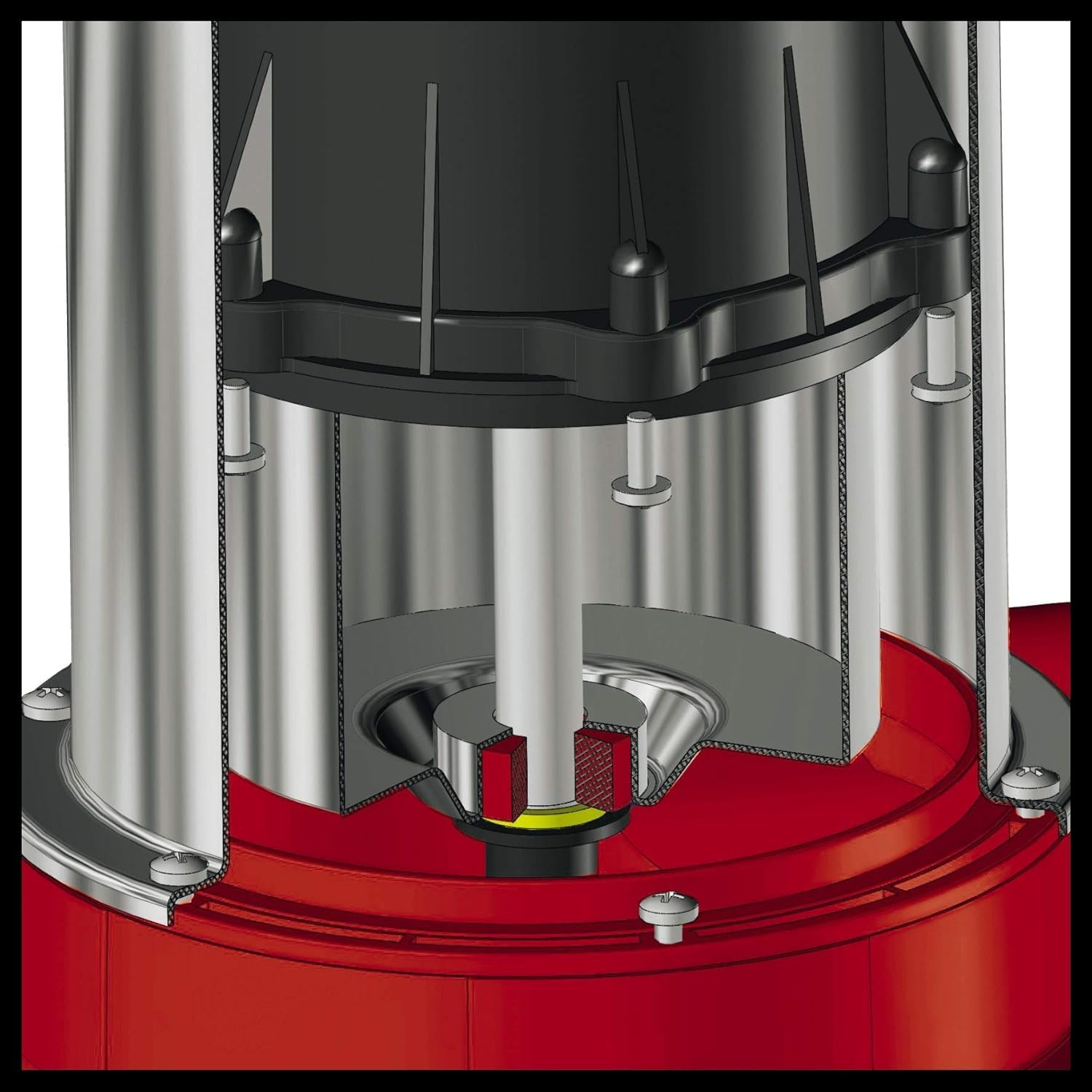 Pompe à eau claire Einhell GE-SP 4390 N-A LL | 430 W | Débit de 9 000 l/h | Hauteur de refoulement de 8 m | Aspiration à plat | Aquasensor | Mode continu