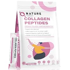 NATURE TARGET Multi Collagen Peptides Powder - Type I II III V X - Enhanced Absorption Hydrolyzed Collagen