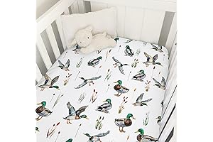 Wild Duck Hunting Baby Boy Crib Fitted Mattress Sheet