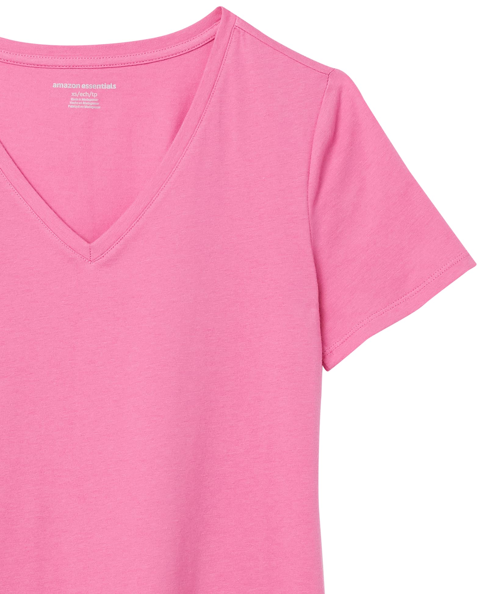 Amazon Essentials Women's Regular-Fit Short-Sleeve T-Shirt (Crewneck and V-Neck Options), Multipacks — view 8