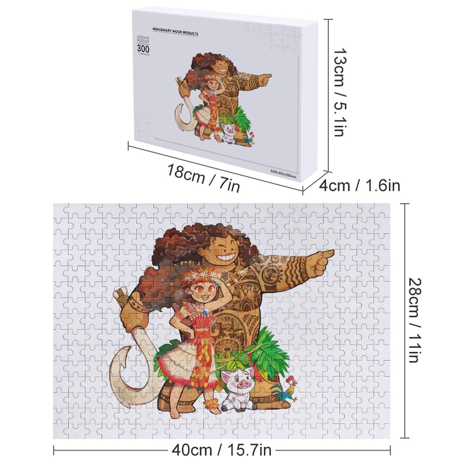 新品未開封！わんぱくダック夢冒険 ジグソーパズル300ピース