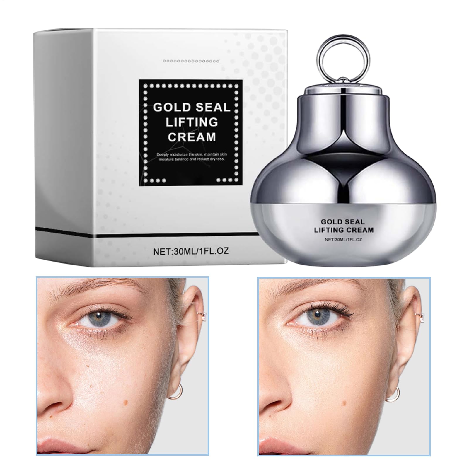 Crema idratante per il viso, crema di serraggio del viso | 30 ml di crema schiarente sul - Lozione viso idratante assorbimento rapido per uscire con un viaggio di lavoro di v