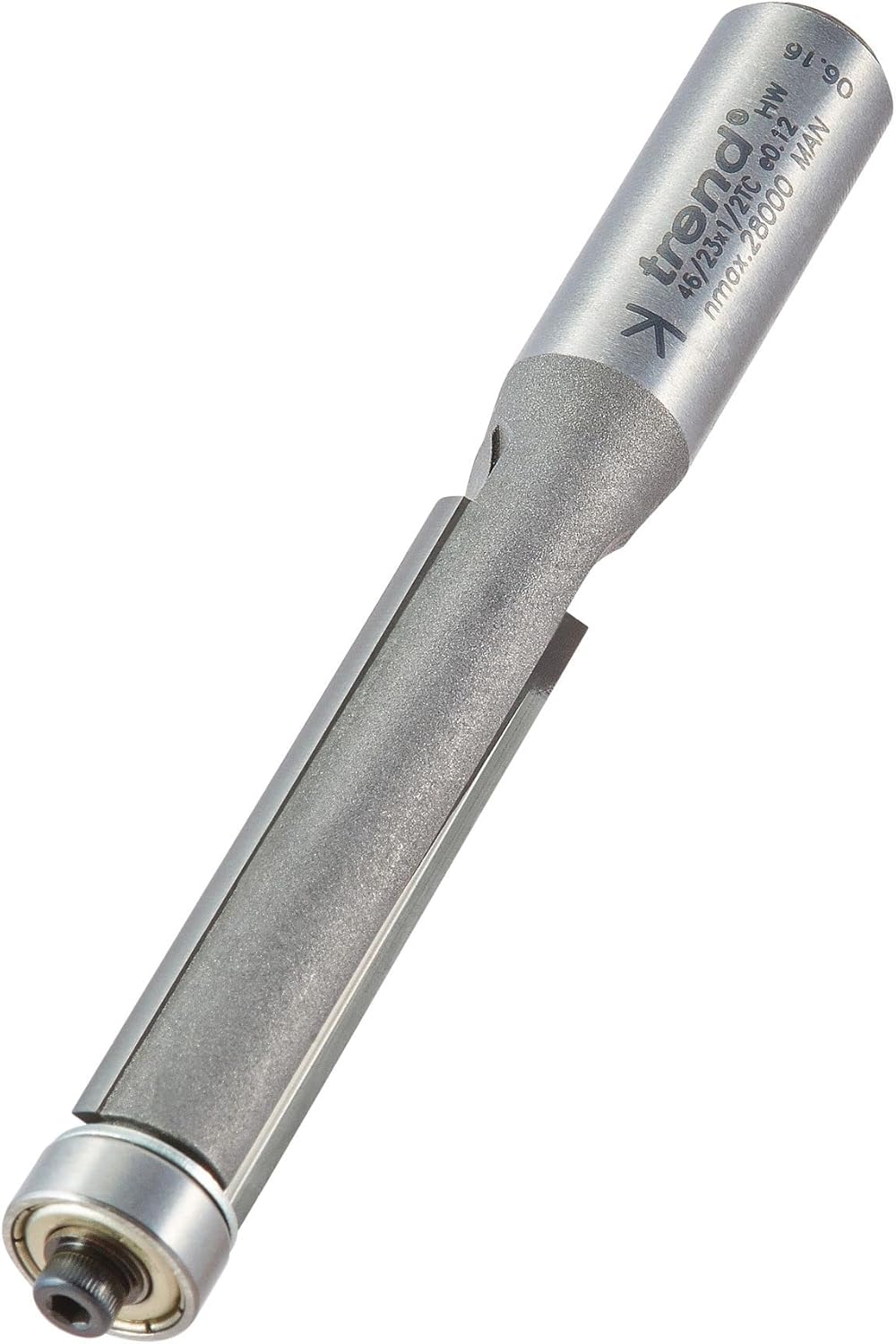 Trend Professional Guided Profiler, 1/2" Diameter x 1-1/4" Cut, 1/2 Inch Shank, Bearings, Tungsten Carbide Tipped, 46/96AX1/2TC