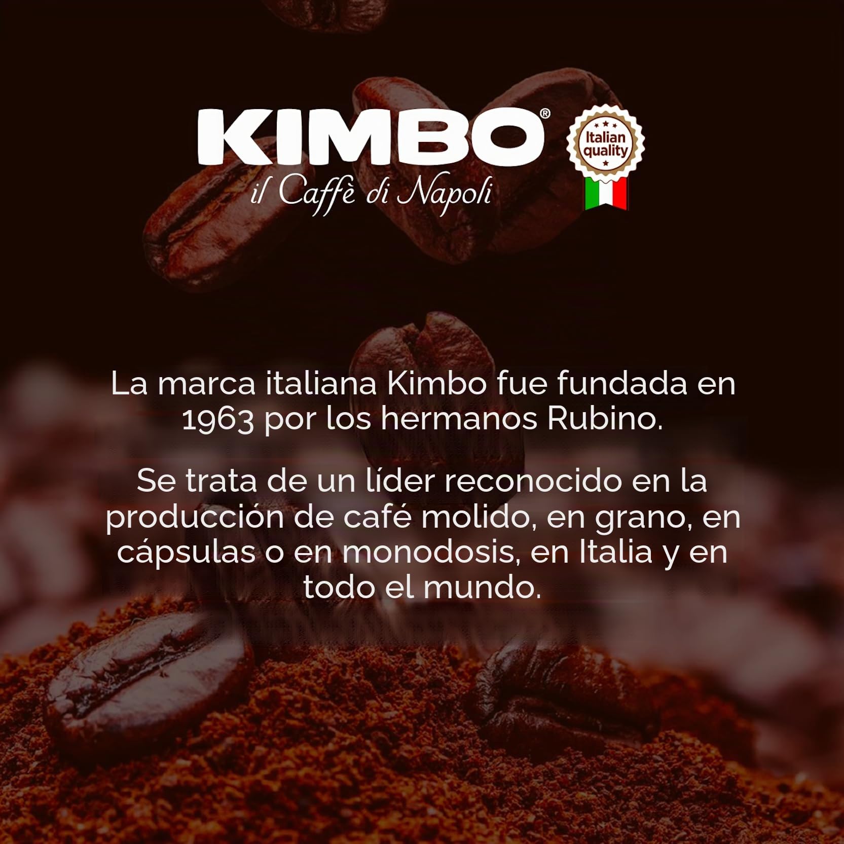 Kimbo Espresso Barista 100% Arabica - Cápsulas de Aluminio Compatible nespresso Original - 10 Paquetes De 10 Cápsulas