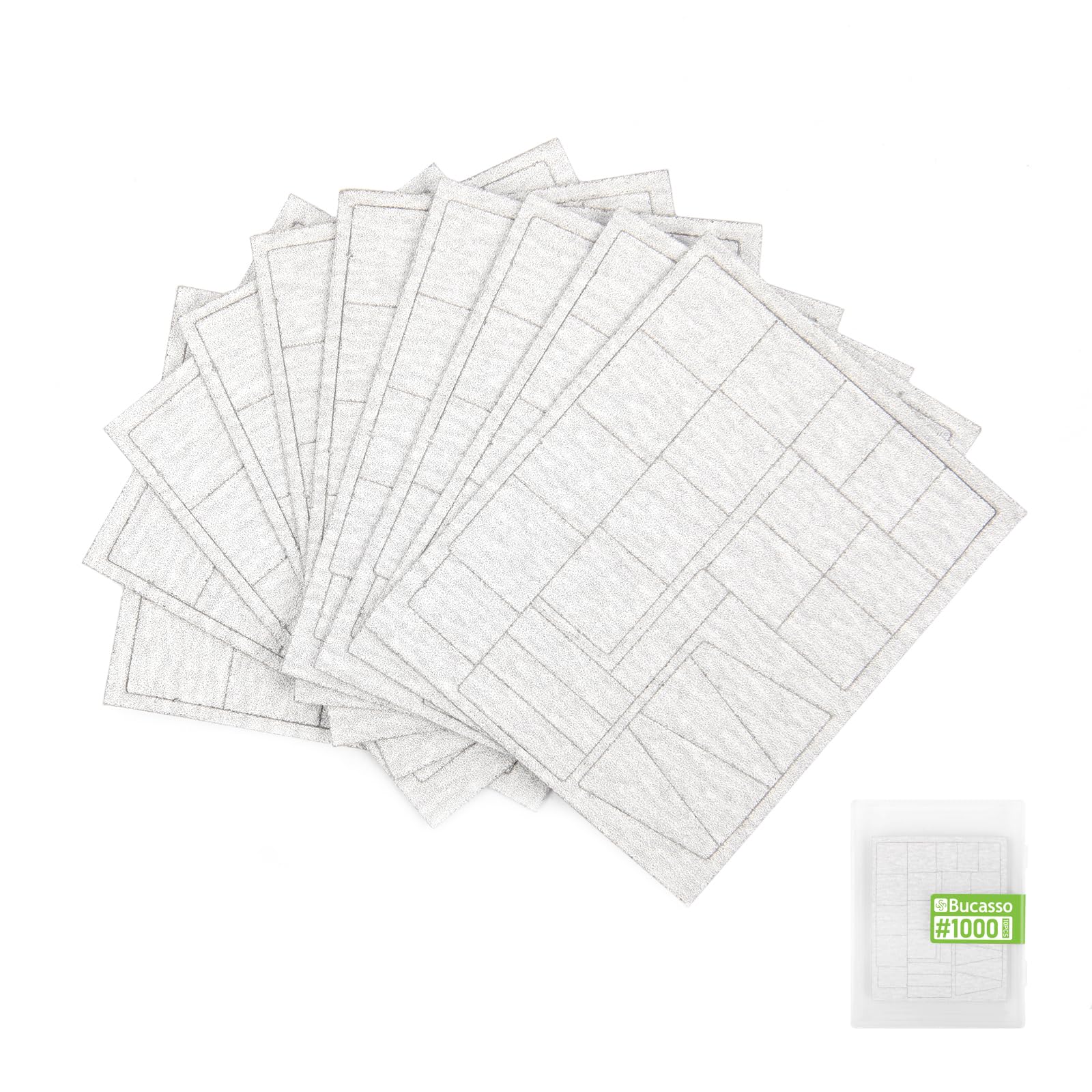 Lija para lijadora recíproca RSH-1000, 10 uds con 20 almohadillas