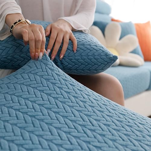 Miniatura 3 de cjc Funda universal para sofá 2023, resistente al desgaste, de alta elasticidad, fundas de sofá antideslizantes en forma de L, protector de sofá