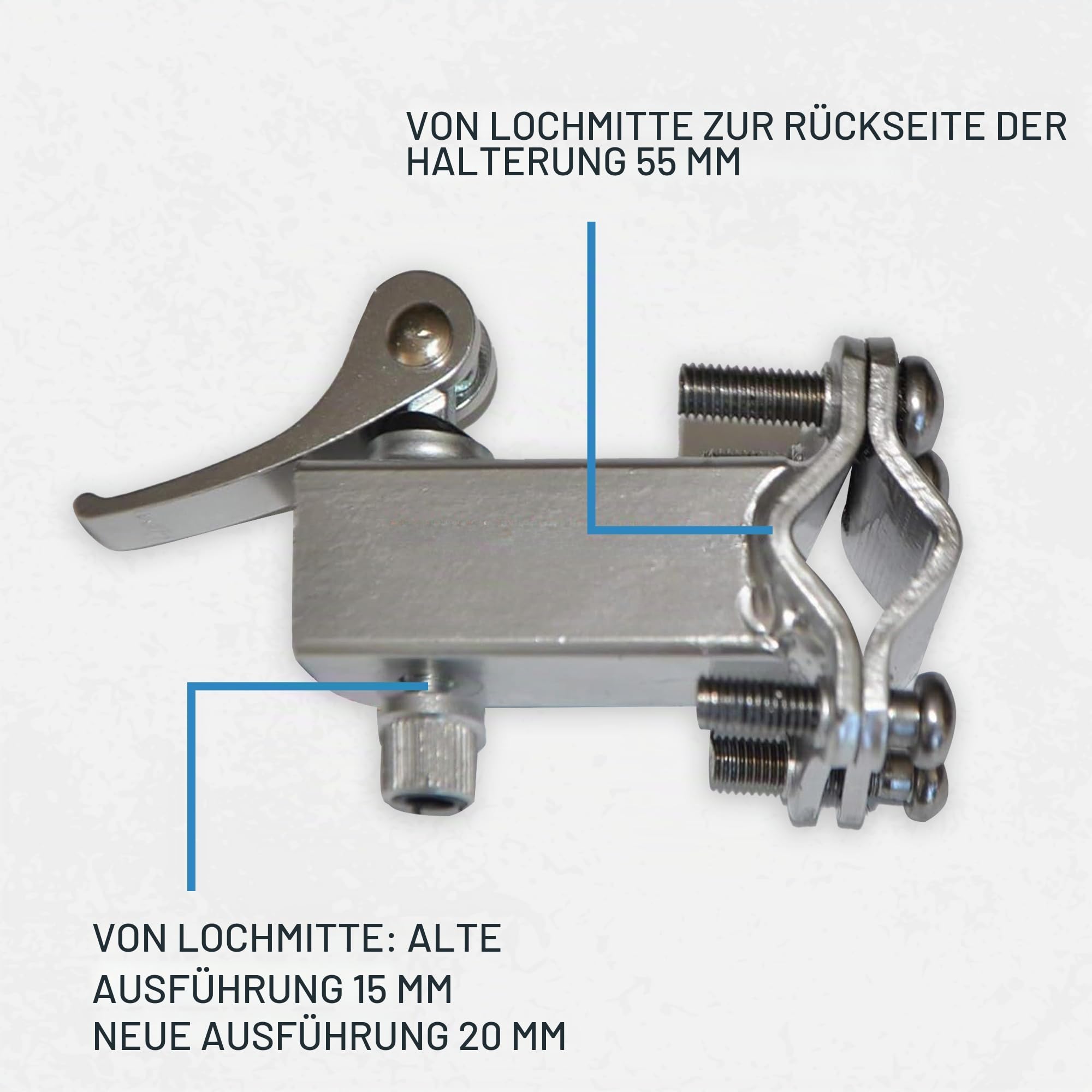 Wee-Ride Uni – Erwachsene Co-Pilot-Ersatzkupplung, Silber, Hitch