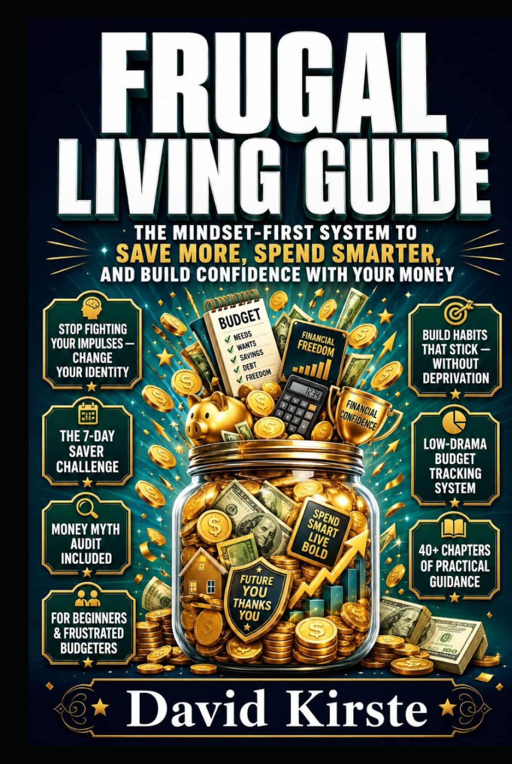 Frugal Living Guide: 40 Simple Money Habits to Stop Overspending, Build Savings, and Create Lasting Financial Freedom Without Deprivation